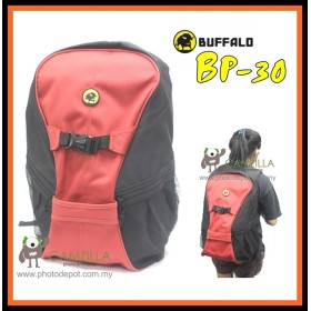 Buffalo BP-30 Professional Camera Bag Backpack - RED Color For Canon Nikon Sony Olympus Fuji